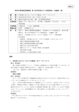 資料2 - 横浜市