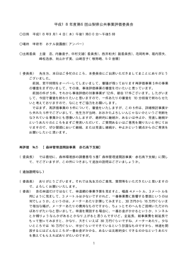議事録（PDF：165KB）