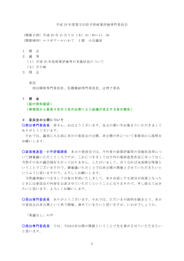 会議録 （PDFファイル 263.3KB）