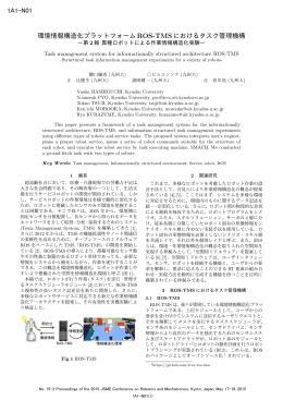 橋口 優香, ピョ ユンソク, 辻 徳生, 諸岡 健一, 倉爪 亮, 環境情報構造化