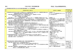 様式 平成25年度 学校評価報告書 学校名 宇治山田商業高等学校