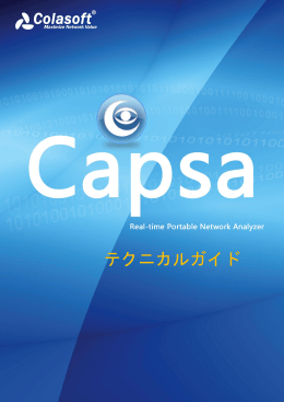Colasoft Capsa テクニカルガイド