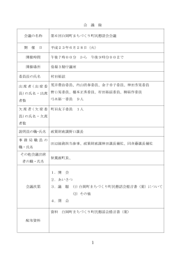会議録（PDF：48KB