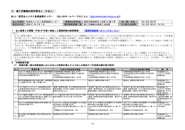 商工労働観光部所管法人（6法人）