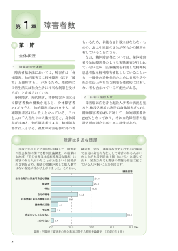 ［PDF］障害者白書 - 障害福祉  かざぐるま
