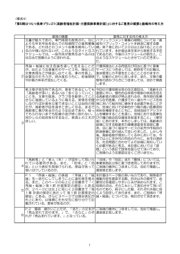 第6期はつらつ長寿プラン21（高齢者福祉計画・介護保険事業