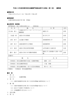 平成25年度 第1回原子力部会(PDF形式, 314.04KB)