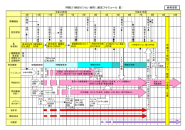 「沖縄21世紀ビジョン（仮称）」策定スケジュール（案） 参考資料