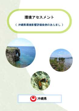 沖縄県環境影響評価条例のあらまし（パンフレット）（PDF：1123KB）