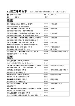 国立を知る本リスト