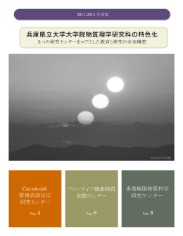 兵庫県立大学大学院物質理学研究科の特色化