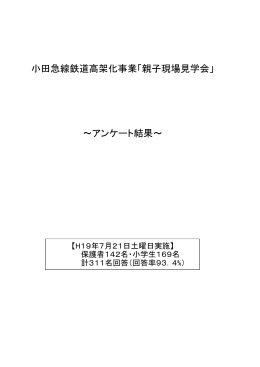 アンケート調査結果(PDF文書)