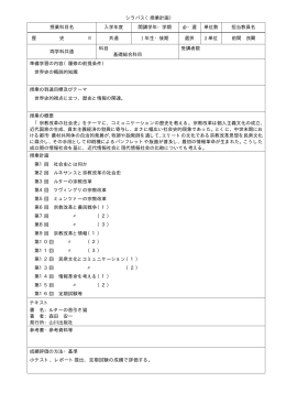 歴史Ⅱ