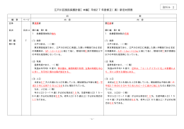 【本編】平成27年度修正（案）新旧対照表（PDF：245KB）
