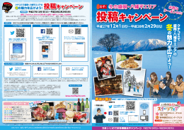 キャンペーンパンフレット （PDFファイル 4.2MB）