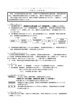 手続きと注意事項のページへリンク（PDF：174KB）