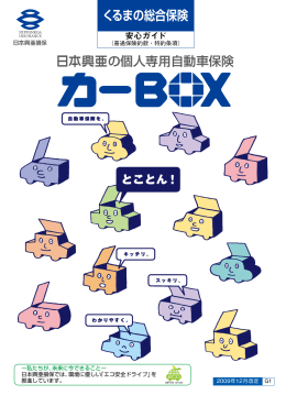 くるまの総合保険「カーBOX」