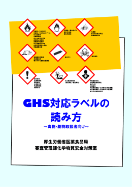 GHS対応ラベルの 読み方
