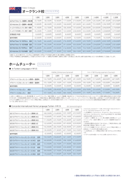 オークランド校 ホームチューター