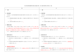 秋田県後期高齢者医療広域連合第二次広域計画新旧対照表（案）【PDF
