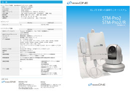 パンフレット STM-Pro2