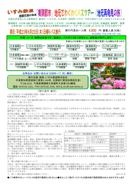 旅行内容のチラシはこちら（PDF:155kb）