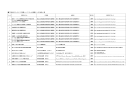 「21世紀のリーディング産業へ」パンフレット掲載データの出典一覧 2004