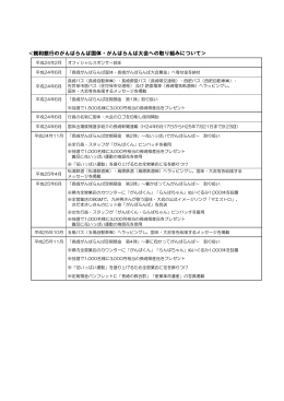 親和銀行のがんばらんば国体・がんばらんば大会への取り組みについて