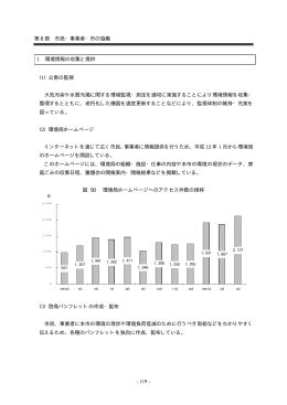 第 6 節 市民・事業者・市の協働 1 環境情報の収集と提供