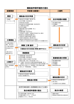 申請手続きの流れ [PDFファイル／256KB]