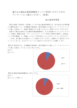 アンケート内容・結果（PDF）