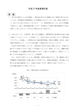 平成 27 年度事業計画 総 論