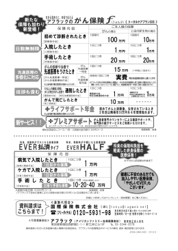 保 障 内 容 保 障 内 容 あ あ