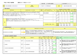 施策カルテ 水道水の安心給水の推進（PDFファイル 255.6KB）