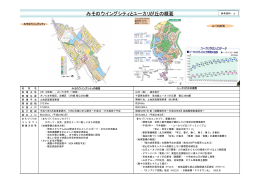 みそのウイングシティとユーカリが丘の概要