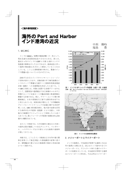 海外のPort and Harbor インド港湾の近況