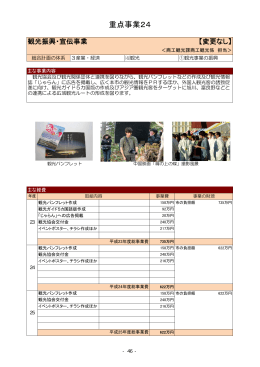 24 観光振興・宣伝事業