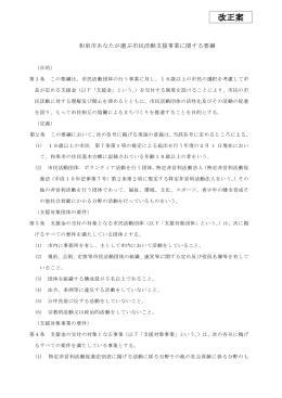 要綱改正（案）（PDF：124.5KB）