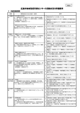 07 地域包括支援センターの活動状況の評価基準(PDF