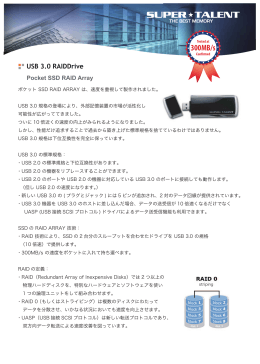 300MB/s USB 3.0 RAIDDrive