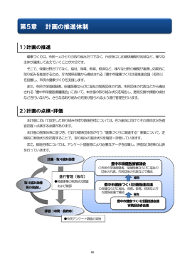 第5章 計画の推進体制（PDF：218KB）