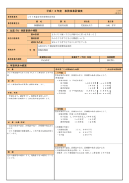 ひとり親家庭等医療費助成事業