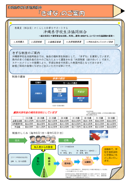 きずな制度のご案内 - 沖縄県学校生活協同組合