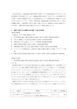 平成 24 年度は、公益財団法人移行後初めて通年ベースで事業を実施