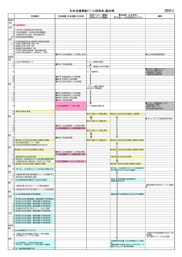 「山古志復興新ﾋﾞｼﾞｮﾝ研究会」動向等 資料3