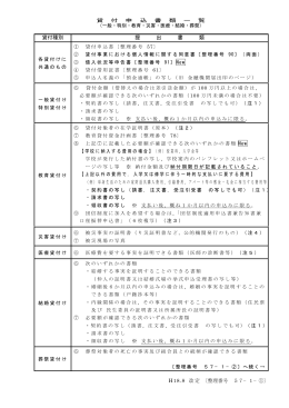 一般・特別・教育・災害・医療・結婚・葬祭