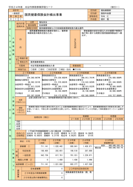 国 民 健 康 保 険 会 計 繰 出 事 業