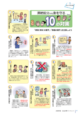 2008年版 自主計算パンフレット