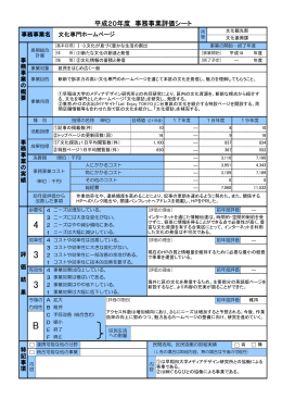 文化専門ホームページ