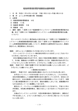 議事概要 [PDFファイル／345KB]